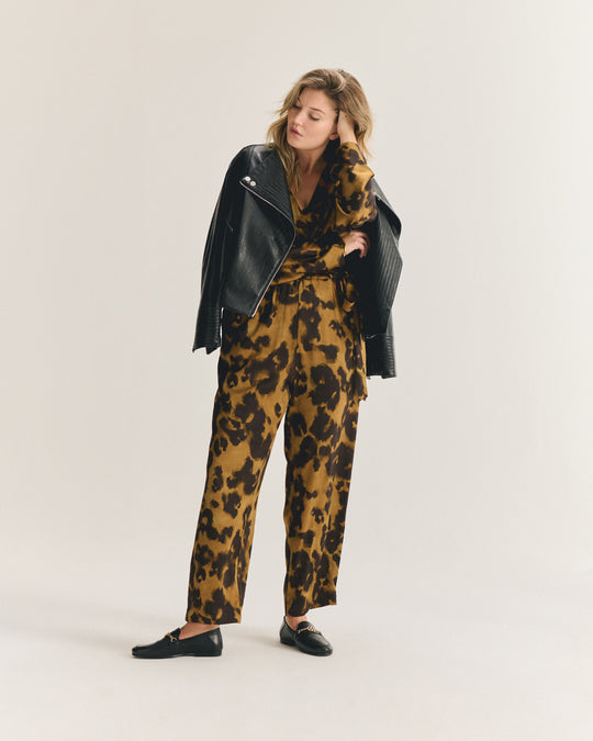 Cléa jumpsuit met print