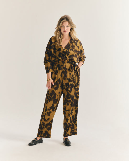 Cléa jumpsuit met print