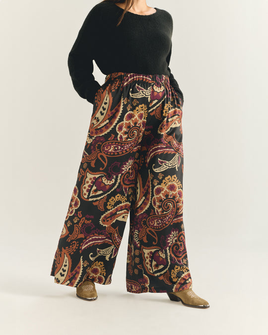 Broek met Levy print