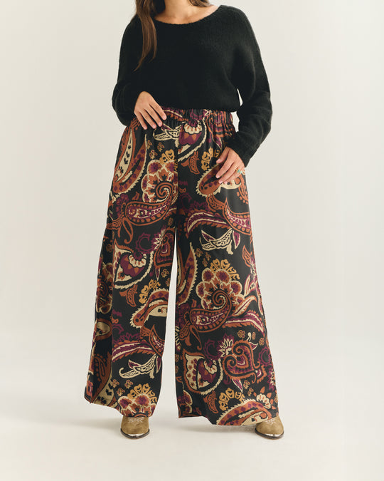 Broek met Levy print