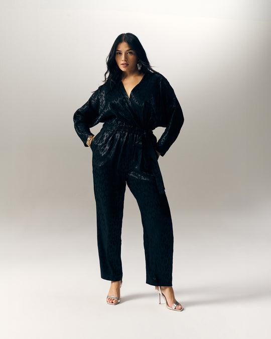 Cléa jacquard jumpsuit