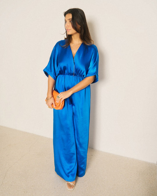 Sachana satijnen jumpsuit