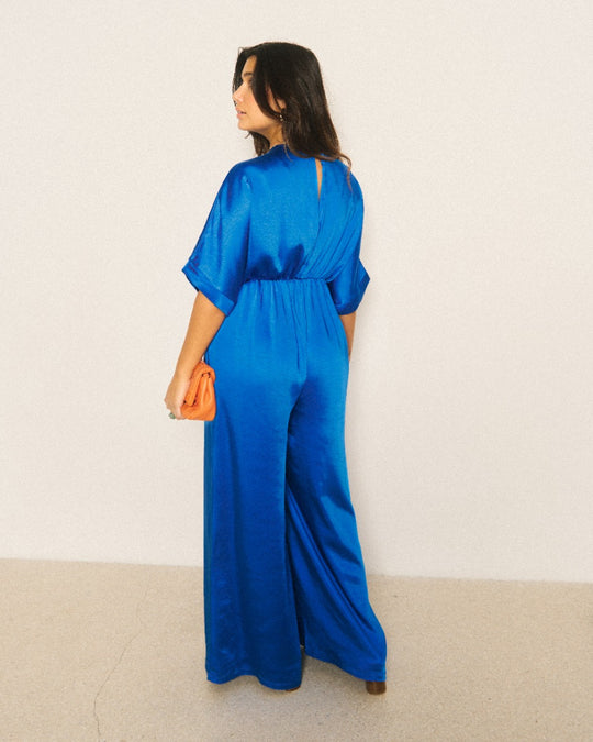 Sachana satijnen jumpsuit